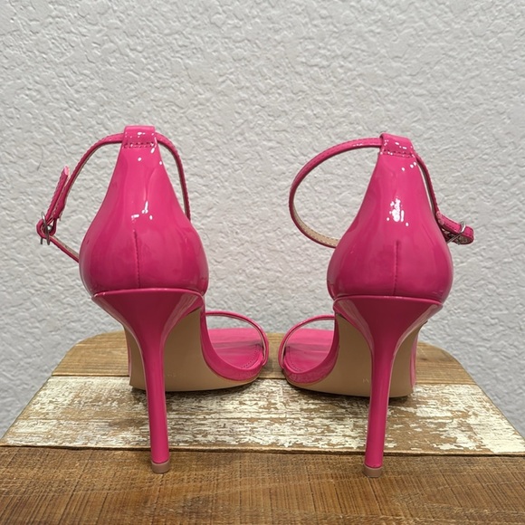 Steve Madden Spree Pink Padded Stiletto Sandals Size 9 - Picture 8 of 9